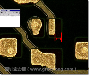 其他零件的防焊層印刷偏移，造成焊墊大小不一的現(xiàn)象。