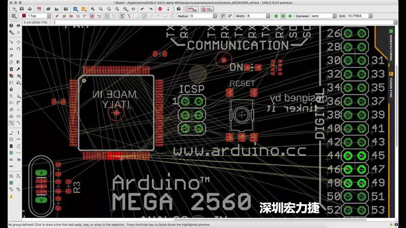 CadSoft EAGLE是一款專業(yè)的印刷電路板(PCB)設(shè)計軟件，低成本、便于使用、功能強大。